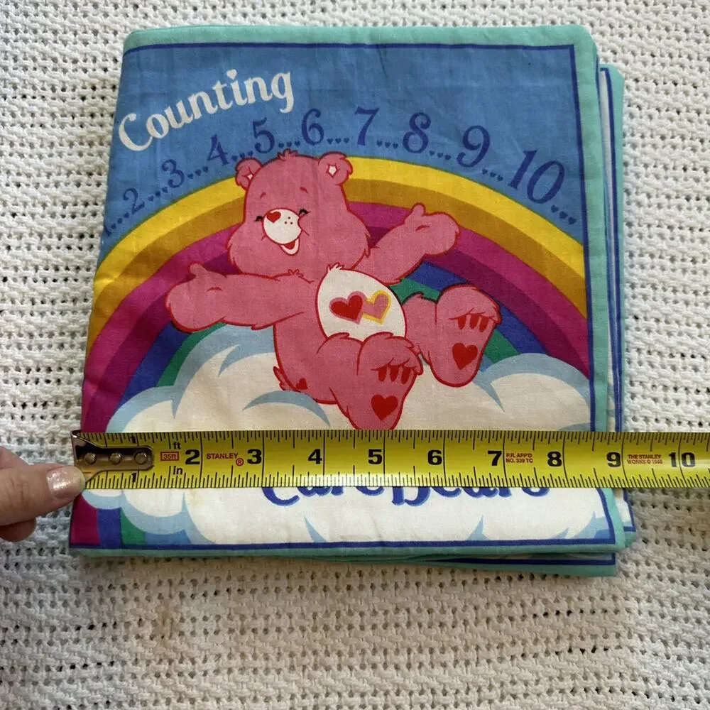 Vintage Handmade Care Bear Counting Book